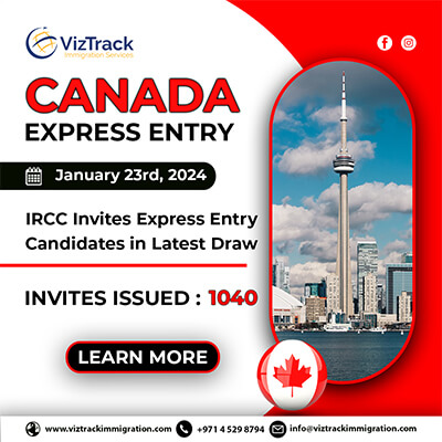 Canada’s Express Entry Insights for January 2024 with VizTrack
